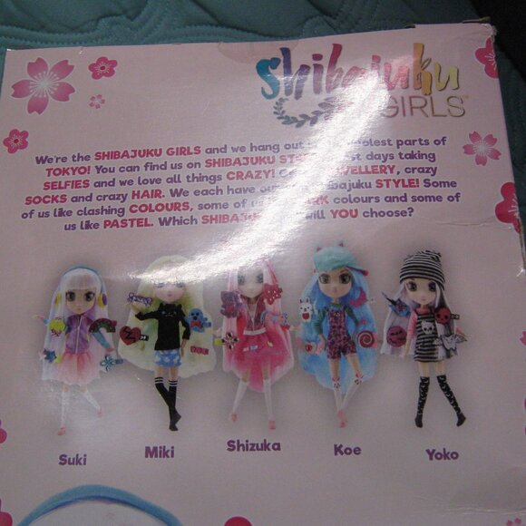 NEW in box Shibajuku Girls Anime Wave 2, 13" Doll Suki - Picture 8 of 10